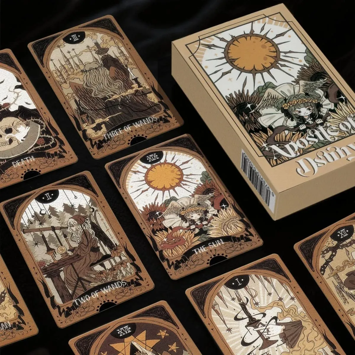 Waite Fate Apostle 78‑Card Tarot Deck – Classic Retro Design with High Aesthetic Appeal Ideal for Beginners Fortune Telling