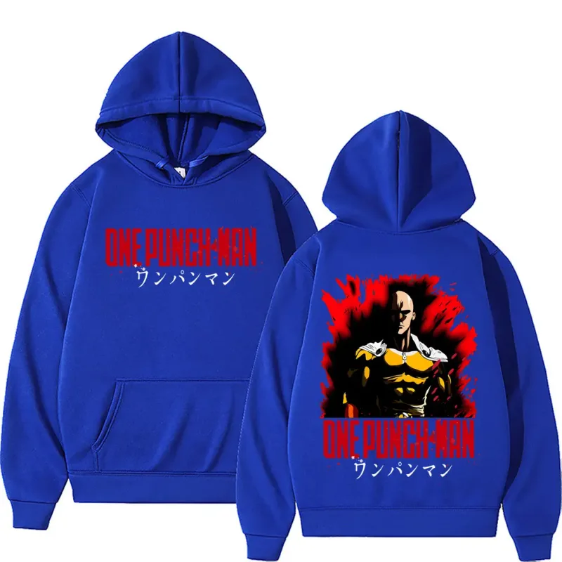 Anime One Punch Man Tatsumaki Hoodies Men Women Clothing Fashion Harajuku Oversized Pullover Men's Casual Sportswear Sweatshirt — image 6