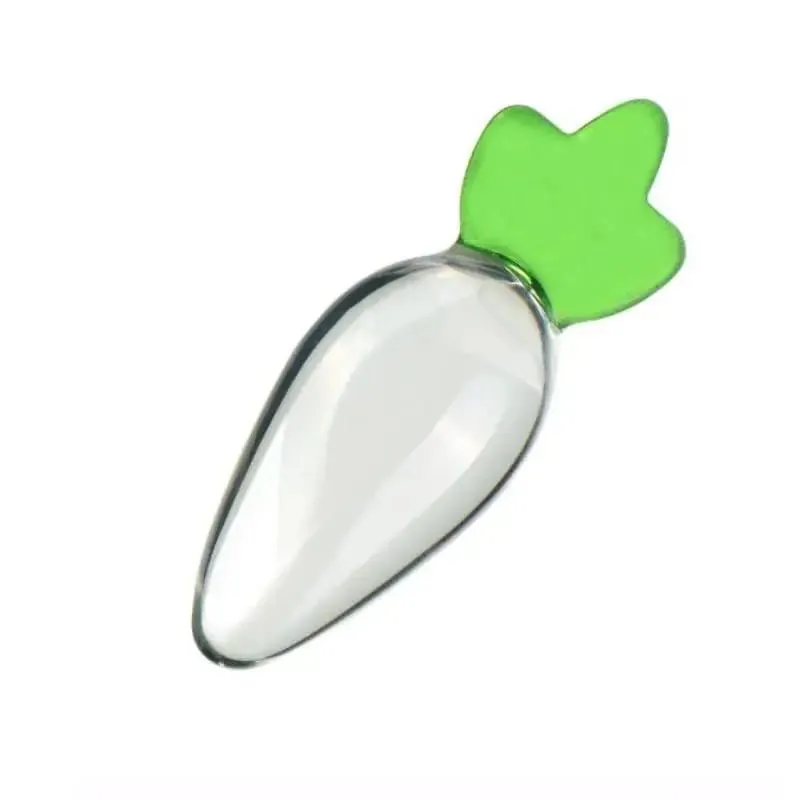 New Carrot Glass Anal Plug For Women Butt Plugs Penis Nightlife Anus Dildo Adult Masturbation Adult Gay Sex Toys Lover Gifts — image 3