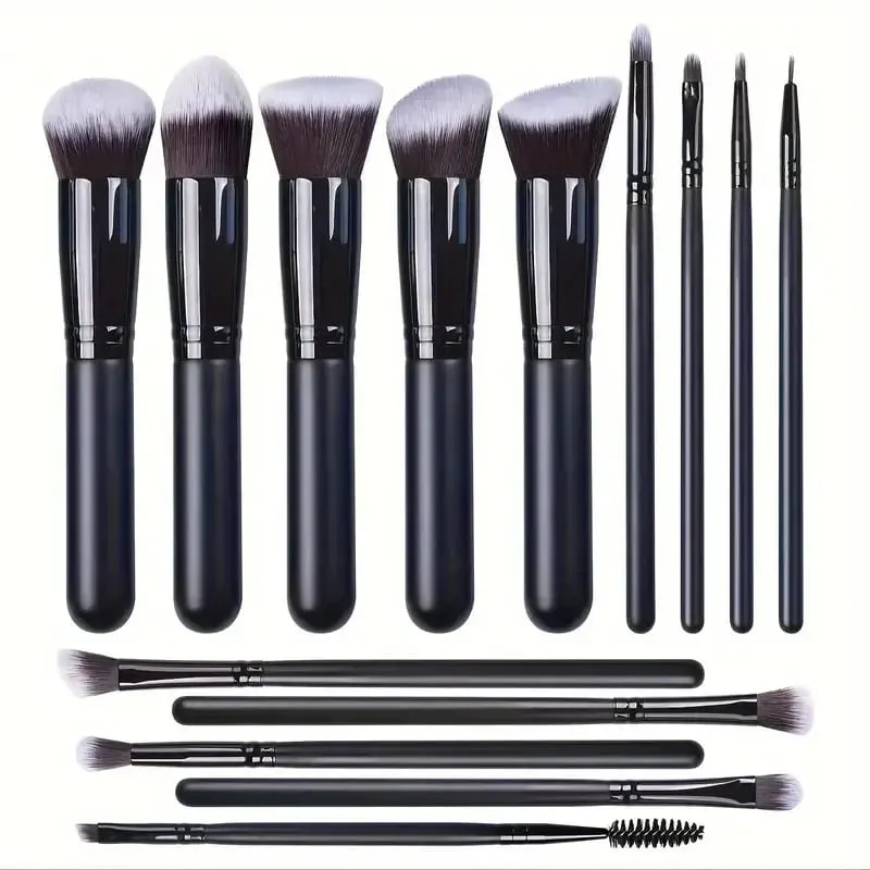 Professional Makeup Brushes Set 14/16Pcs Soft Fluffy Contour Sculpting Brush Powder Blush Blending Cosmetic Face Beauty Tools