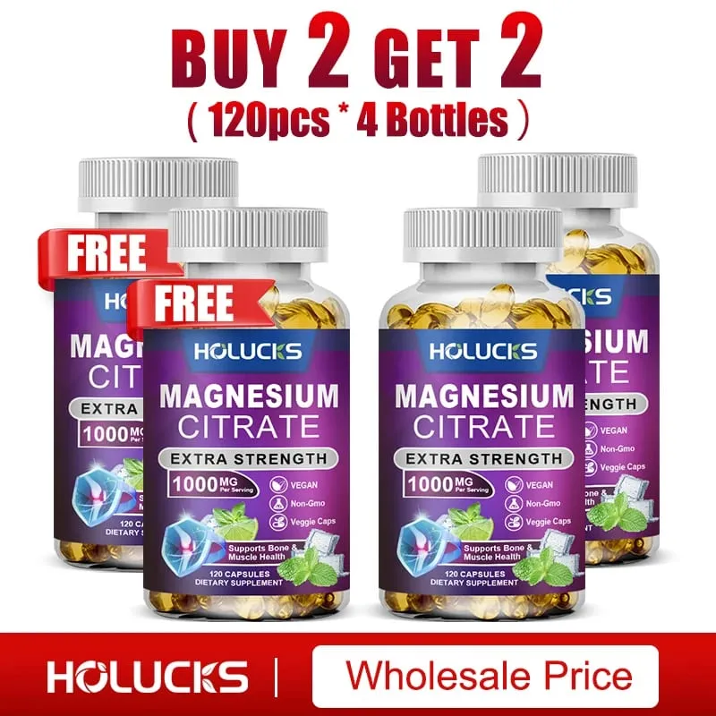 Buy 2 Get 2 Free! High Potency Magnesium Citrate Supplement — image 12