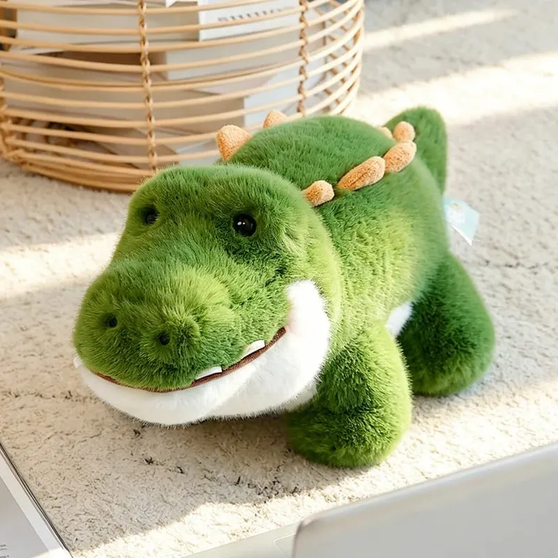 Lovely Crocodile Plush Chubby Animal Cute Huggable Pillow Sofa Backrest Home Bed Decro — image 6