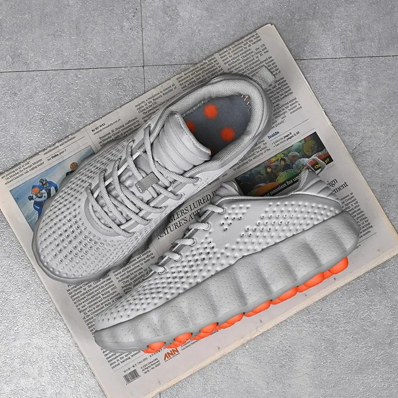 Men Running Shoes Summer Breathable Sneakers Shock Absorbing Platform Sport Trainers Non Slip Fashion Women Casual Walking Shoe — image 6