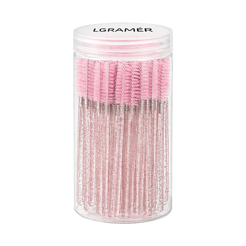 50/100 pcs Eyelash Extension Brush Disposable Eye Lashes Make Up Brushes Mascara Wand Applicator Multiple Colors Makeup Tools — image 22
