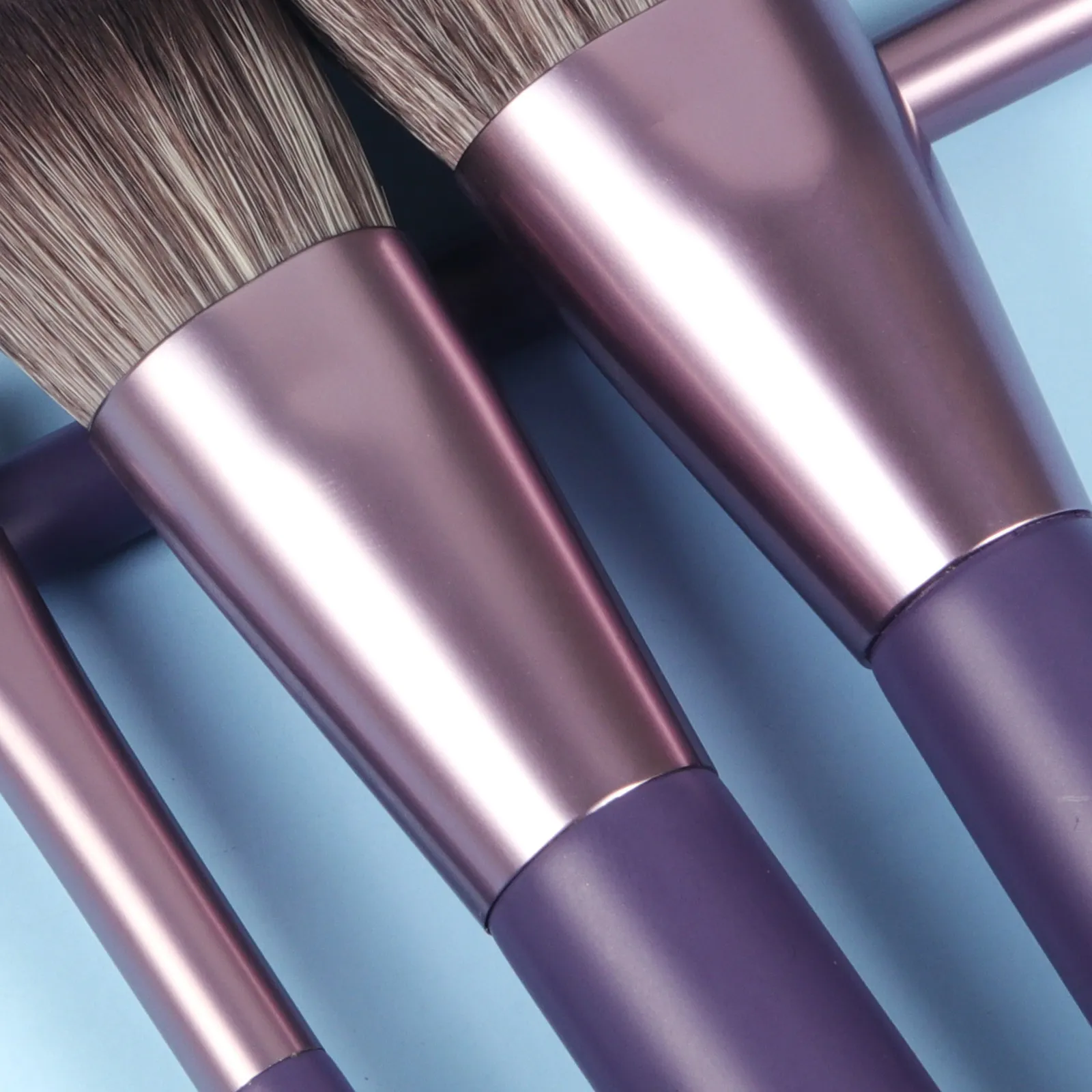 Portable 7Pcs Complete Makeup Brushes With PU Storage Bucket Foundation Highlight Eyebrow Beginner Cosmetic Kit — image 5