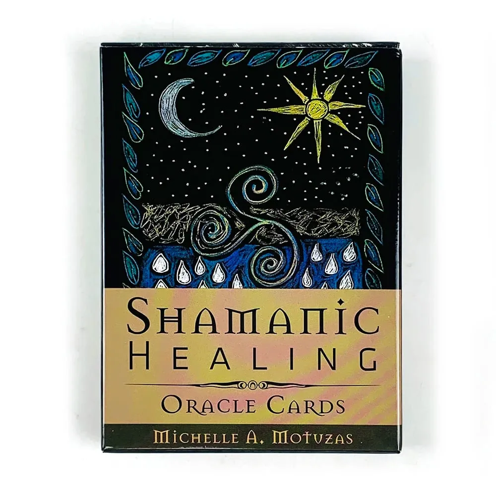 Shamanic Healing Oracle Cards Spiritual Healing Divination Oracle Deck Meditation Card Gift for Spiritual Practitioners