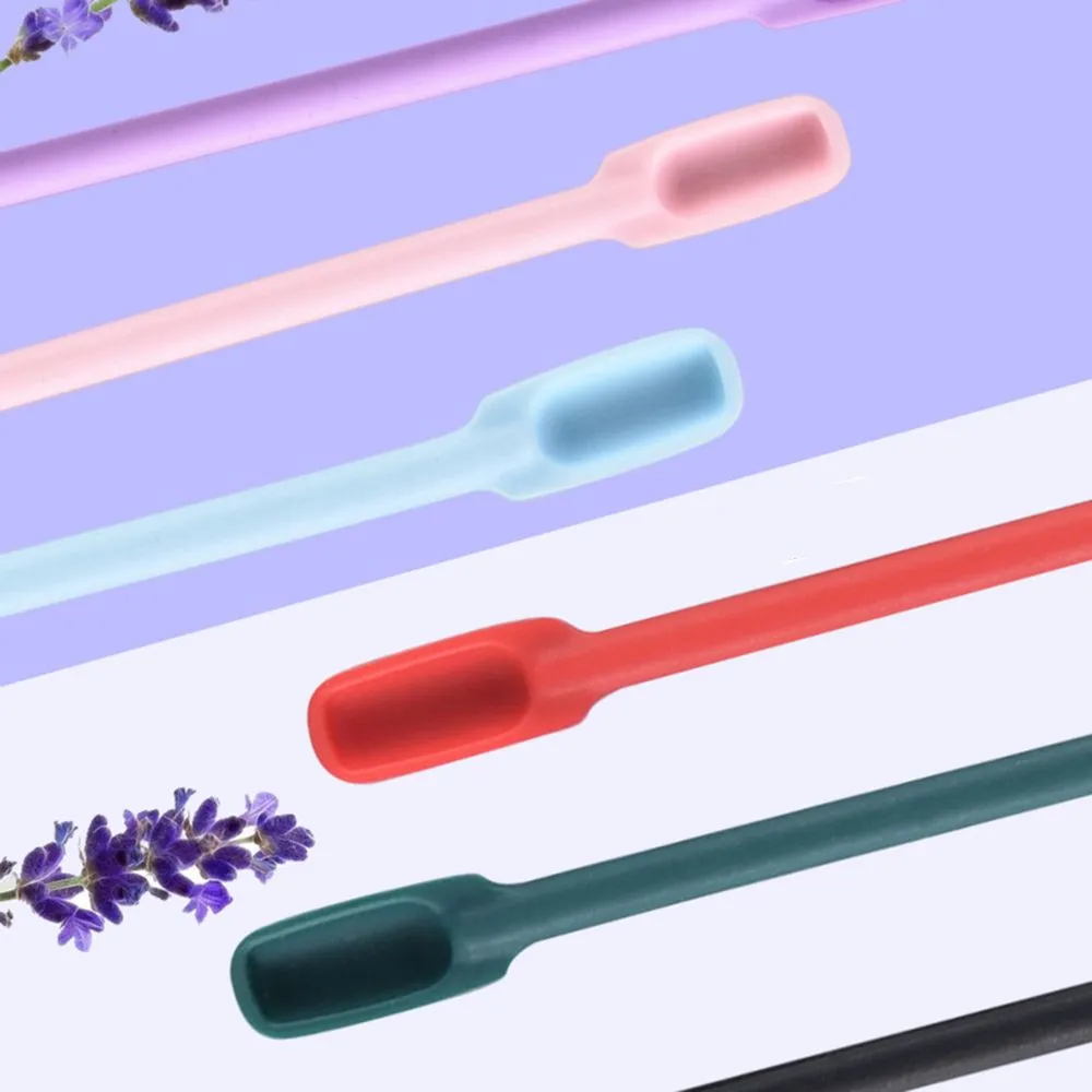 3Pcs/Set Cream Last Drop Scoop Face Mask Brush Beauty Tools Silicone Spatula Deep Bottle Scraper Makeup Brushes Cosmetics Spoon — image 2