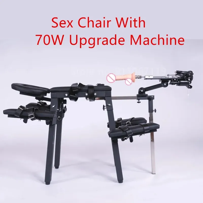 Large Sex Furniture With Female Masturbation Machine Vibrator Handcuffs Ankle Cuffs Bondage Gear Sex Toys For Women Men Adults