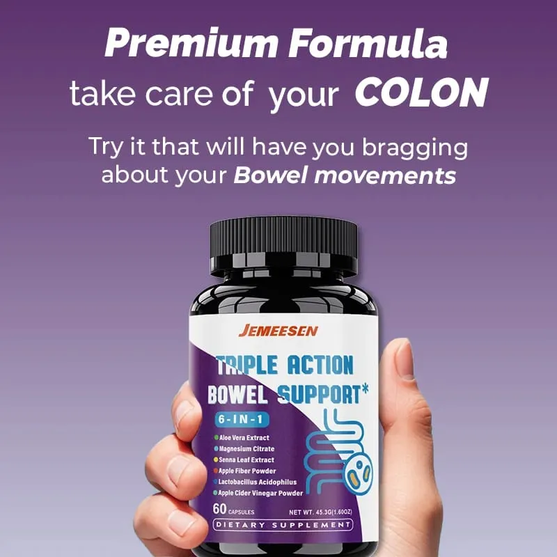 Intestinal Supplements with Psylium Husk Powder Apple Cider Vinegar Promotes Intestinal Health Metabolism Digestive Health — image 4