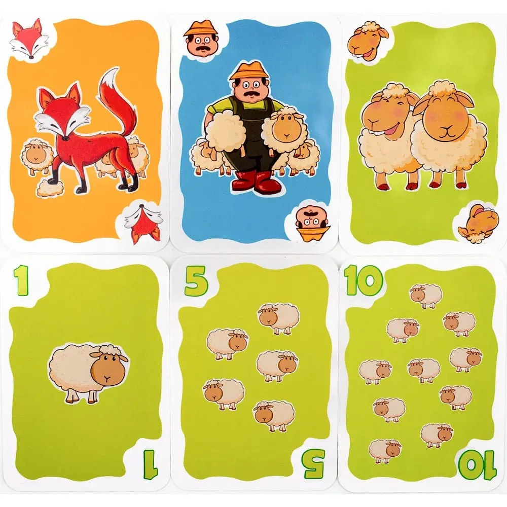 Hot Sale Black Sheep Party Game Cards Interactive Intellectua Board Game Funny Family Friends Party Toy Gift for Kids 10.6*7.5cm — image 4