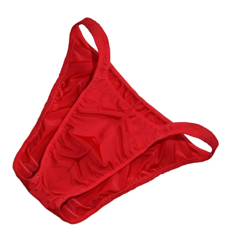 Ice Silk U Pouch Men Underwear Low Waist Bulge Briefs Male Seamless Bikini Slips Hombre Breathable Exotic Lingerie — image 11