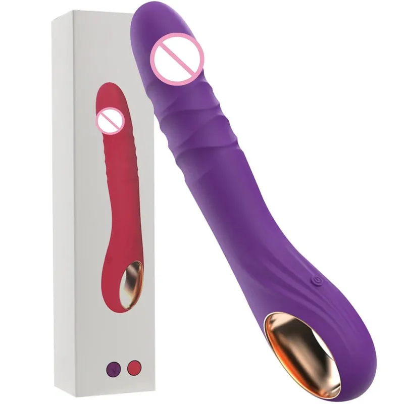 Simulate Dildo Vibrator With 10 Powerful Vibrating Modes of Clitoris G-spot Anal Stimulator for Adult Female Couple Sex Toys