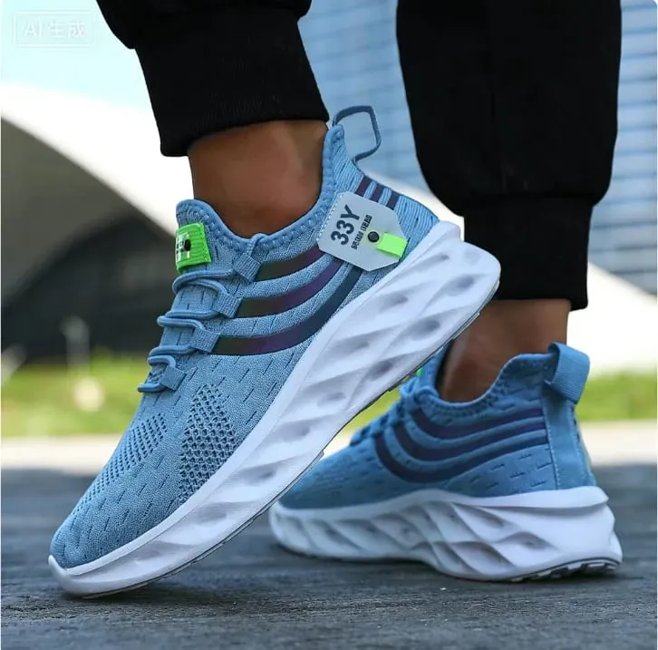 Casual Sports Running Shoes for Men Lightweight Casual Sports Shoes Comfort Athletic Nonskid Sneakers Outdoor Tenis Para Hombre — image 9