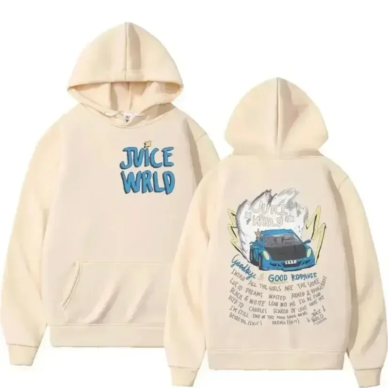 Juice WRLD Hoodies Men Women's Hooded Sweatshirts Fashion Hip Hop Casual Pullovers Autumn Boys Girls Black Streetwear Juicewrld — image 12