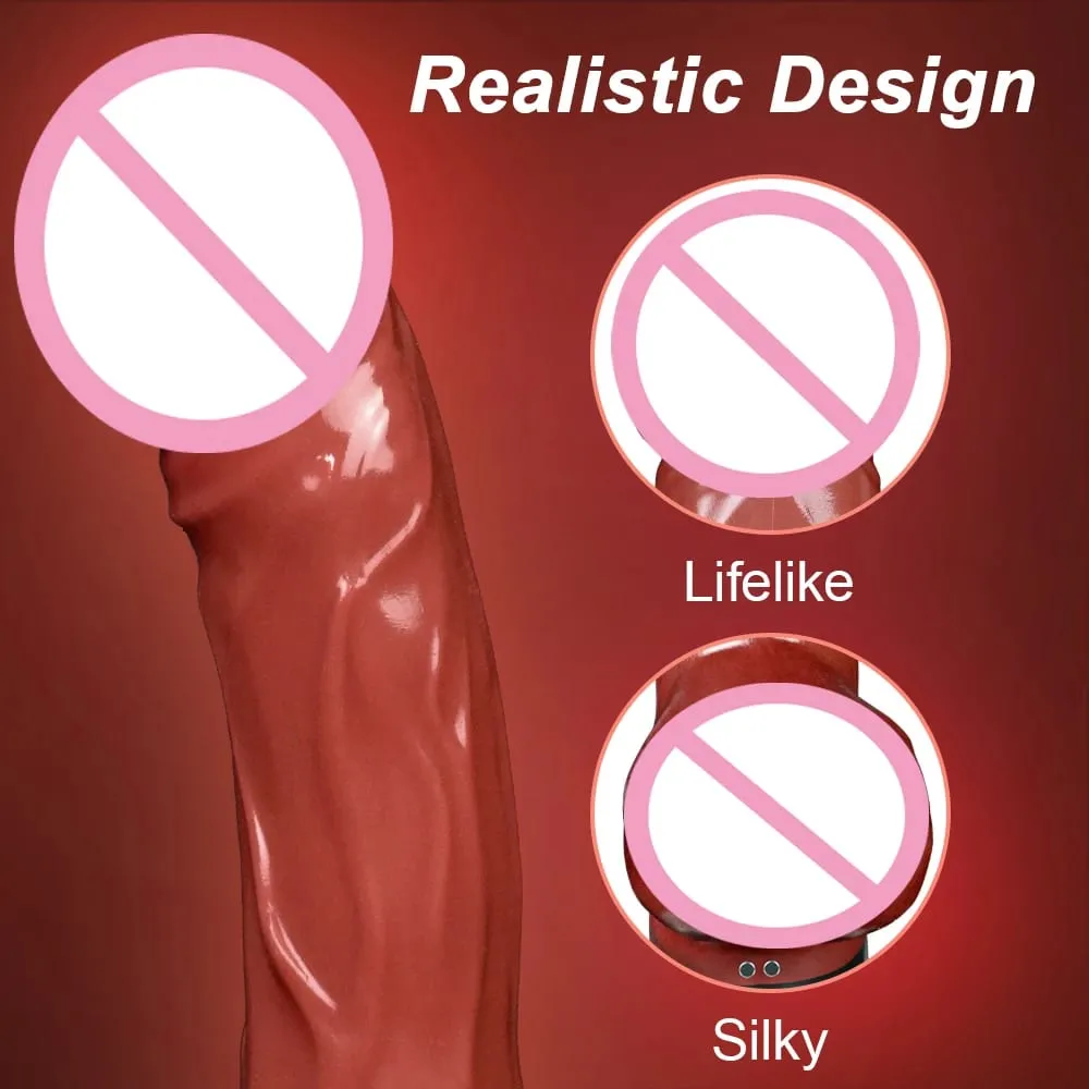 Automatic Thrusting G Spot Dildo Sex Machines Suction Cup Vibrator 10 Vibration Mode Clitoral Vagina Anal Stimulation Adult Toys — image 3
