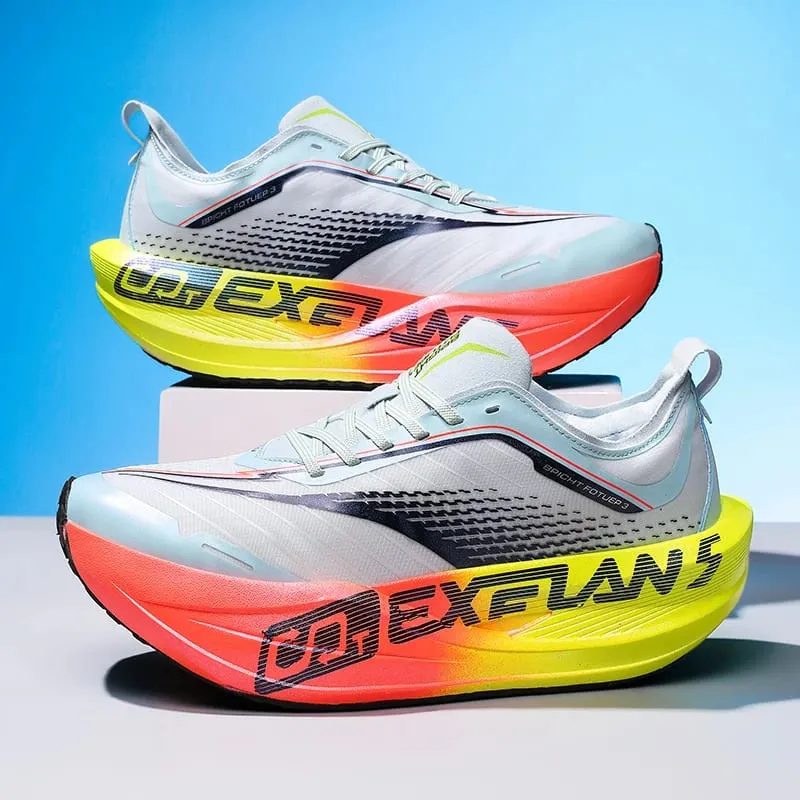 Marathon Running Shoes Casual Men Sports Outdoor Carbon Plate Shock-Absorbing HardWearing Unisex Comfortable Athletic Sneakers — image 2
