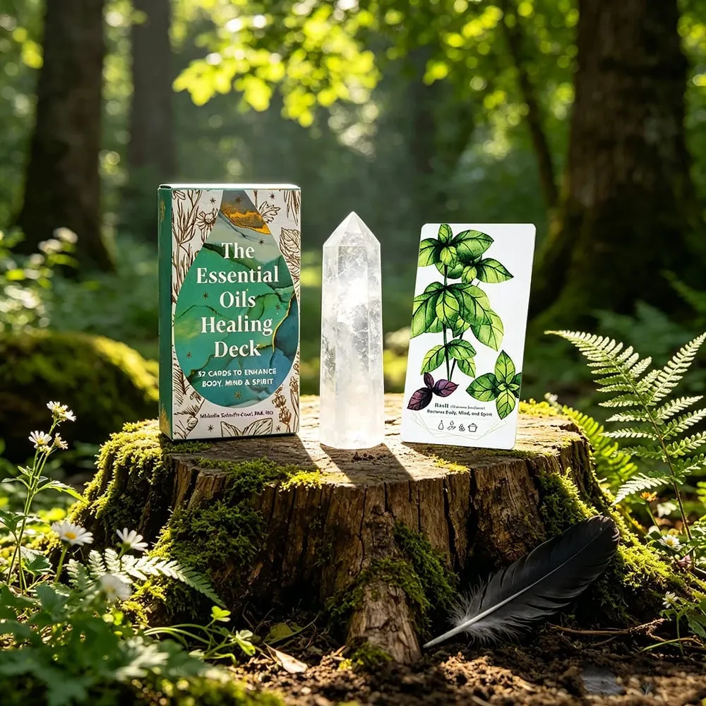 The Essential Oils Healing Deck 52 Oracle Cards To Enhance Body Mind & Spirit Perfect For Spiritual Guidance & Collectors — image 3