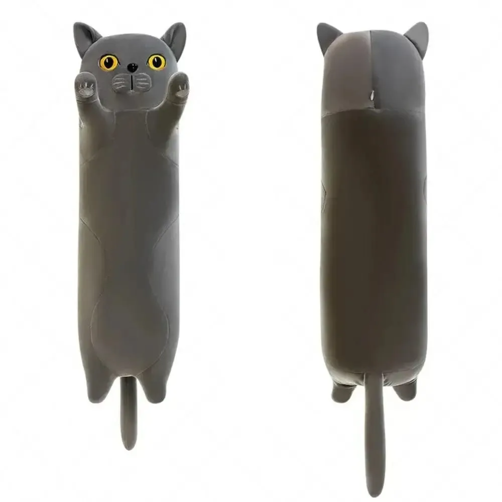 Cute 50/70cm Cat Plush Toy Squishy Soft Sleeping Throw Pillow Creative Lovely Stuffed Animal Birthday Gifts — image 4