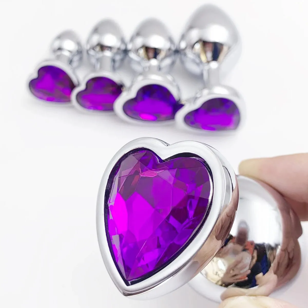 Metal Anal Plug for Women Men Couples Butt Plug Butt Toy Adult Game Masturbator Anal Sex Toy for Adult — image 5