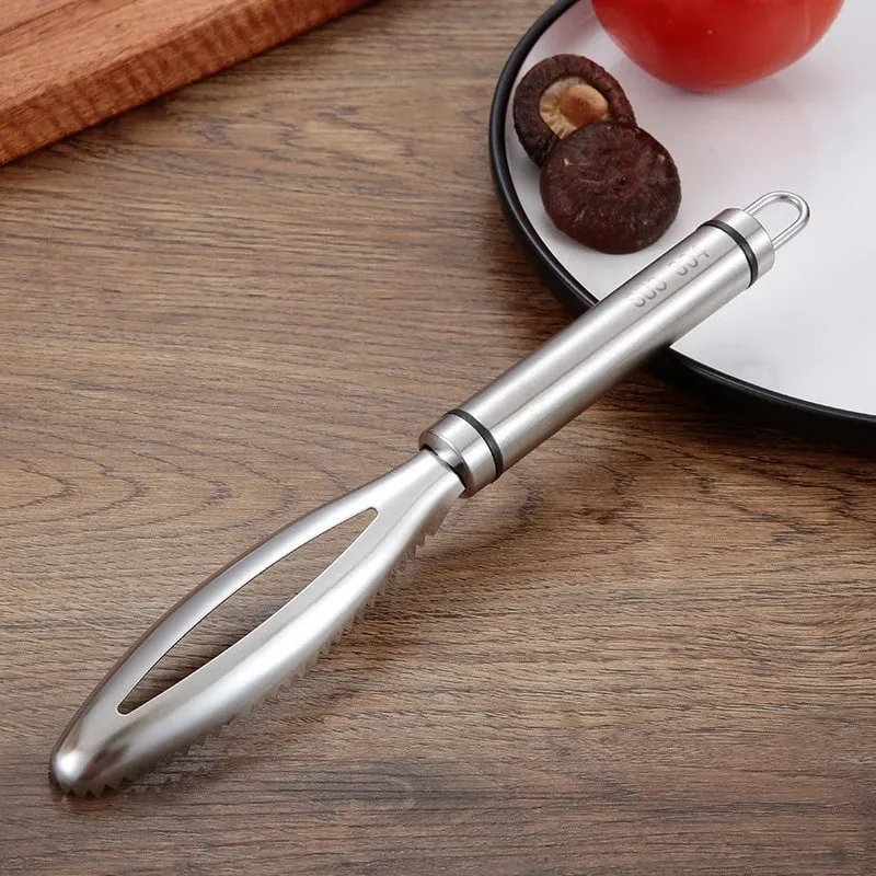 Fish Scales Scraping Graters Fast Remove Fish Cleaning Peeler Scraper Fish Bone Tweezers Stonego Kitchen Accessorie To — image 7