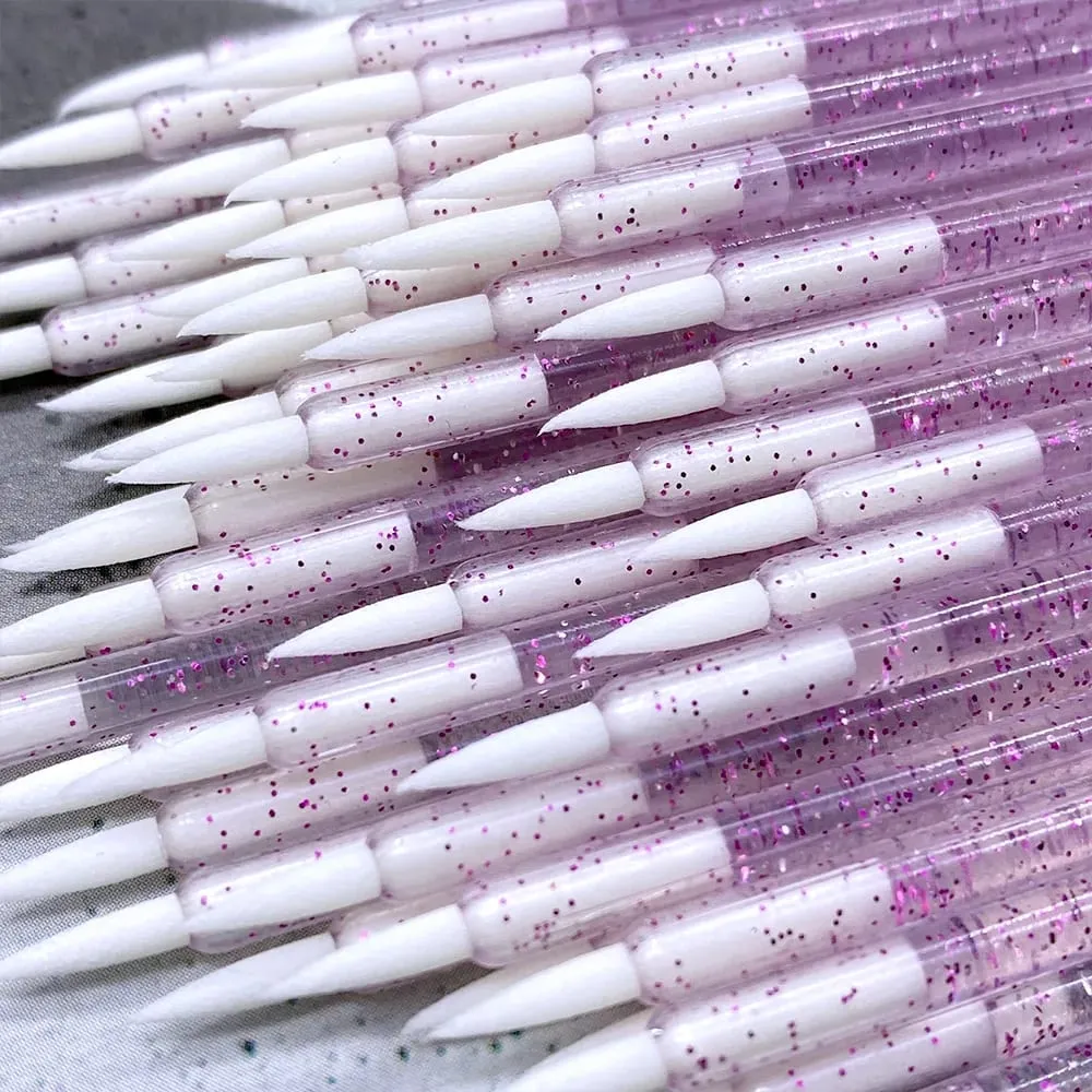 New Disposable Eye Shadow Makeup Eyeliner Brushes Crystal Wand Applicator Cosmetic Brush Eyelash Extension Female Beauty Tools — image 5