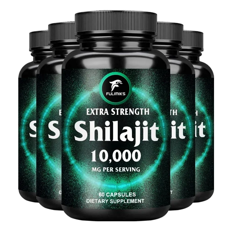 Fulimiks Shilajit 10000mg Caapsules with Pure Himalayan Extract & Fulvic Acid Support Daily Vitality Stamina Overall Health — image 11