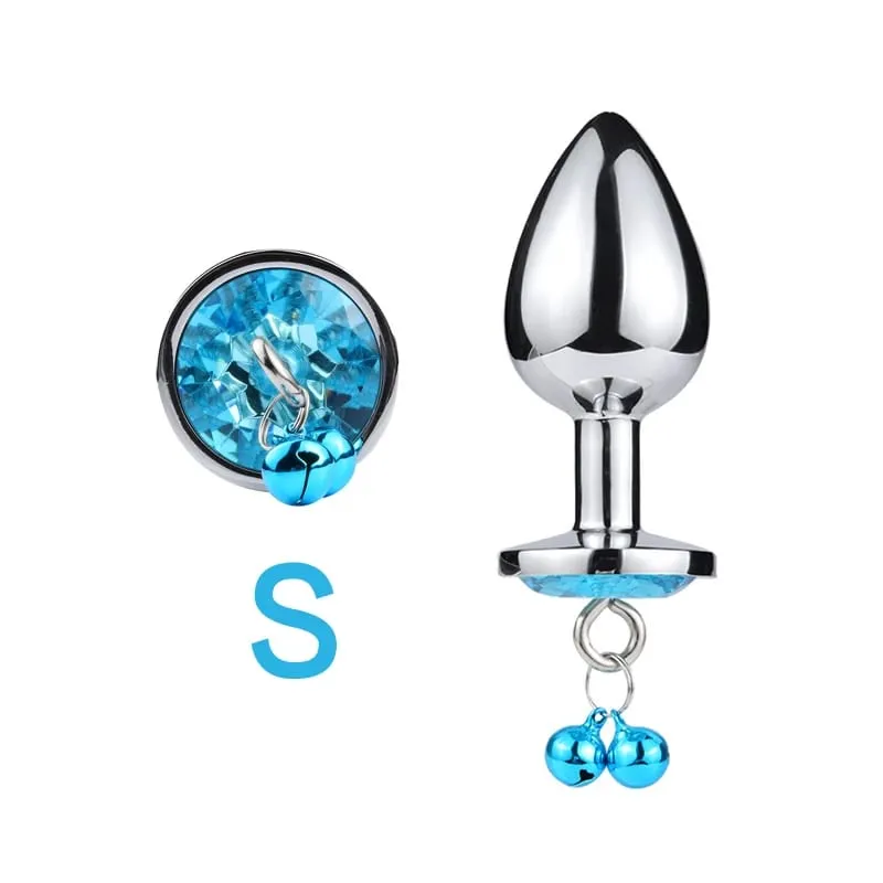 3 Sizes Metal Bell-shaped Anal Plug Traction Chain Anal Massage Prostate Stimulation Massage Tools Adult Sex Toys For Couples — image 14