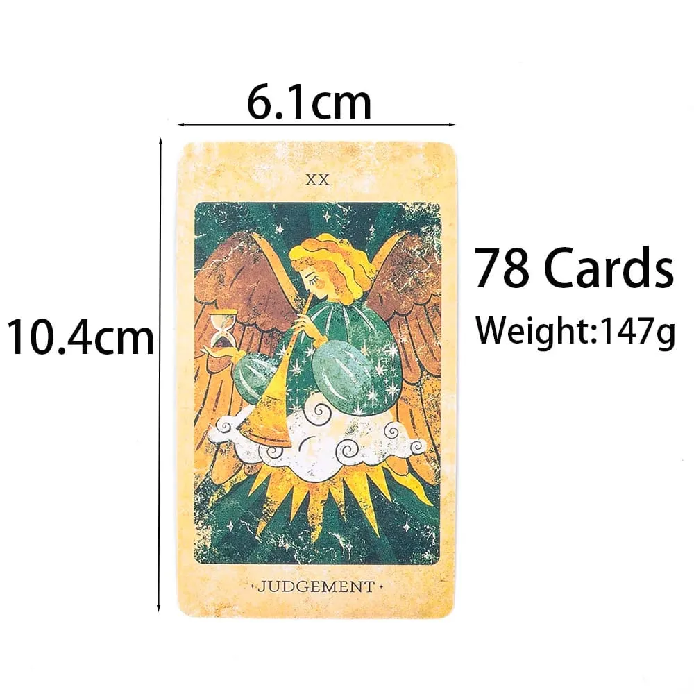 The Solar Kingdom Tarot Deck 78 Card Oracle Set English Visions Divination Edition Deck Board Playing Games 10.4x6.1cm — image 4