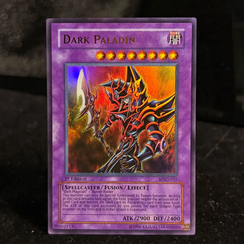 YuGiOh! TCG Cyber-Stein EN001 Shonen Jump Championship Limited Edition Ultra Rare Solemn Judgment Paladin Vintage YGO Foil Card — image 11