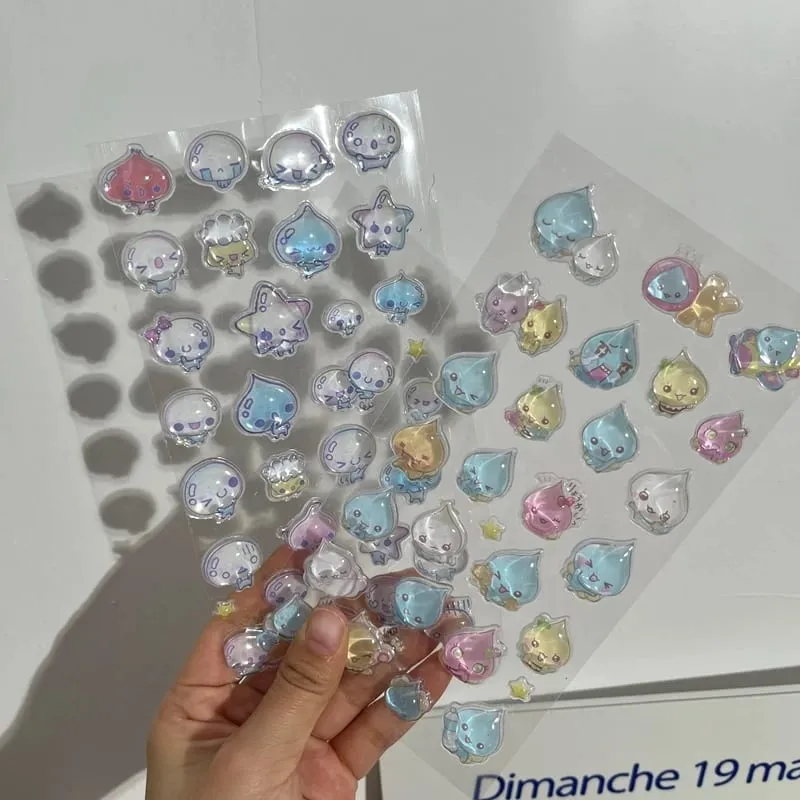 3D Stickers Cartoon Sticker Accessories Cute Stickers Seal 3d Phone Stickers Notebook DIY Stickers ボンボン ドロップシール — image 3