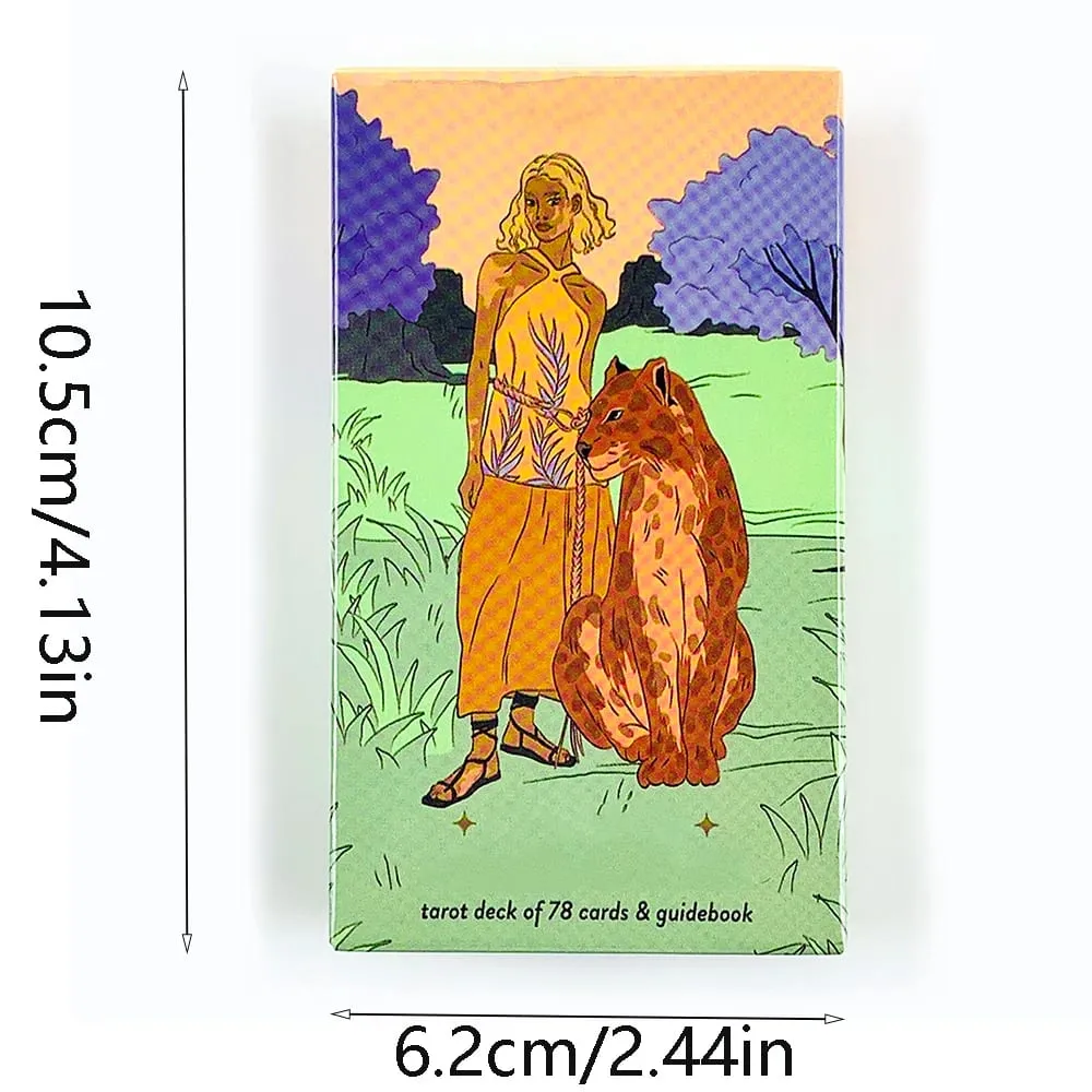 Neoteric Feminine Tarot Cards 78 Cards English Version Divination Board Game Cards Game Funny Party Game For Family Party — image 6