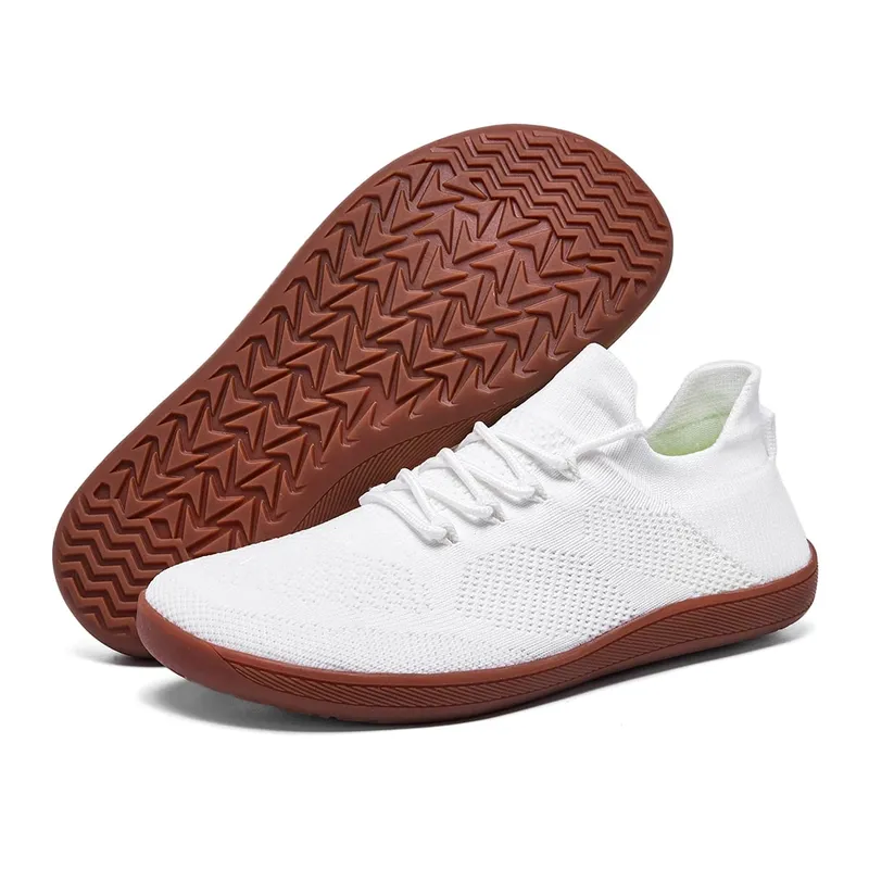 Minimalist Barefoot Shoes Unisex Lightweight Breathable Zero Soles Wide Toe Men's Running Shoes Outdoor Casual Walking Shoes