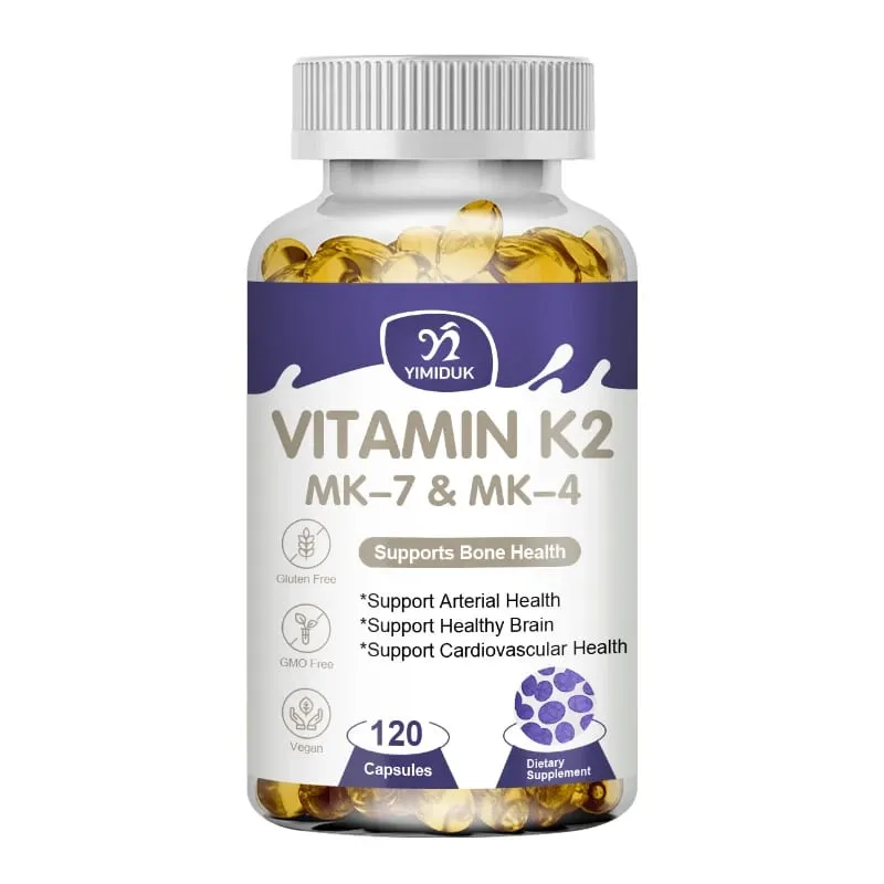Vitamin K2 (MK7 & MK4) with D3 Supplement- Support Strong Bones & Healthy Brain Cardiovascular Health — image 8
