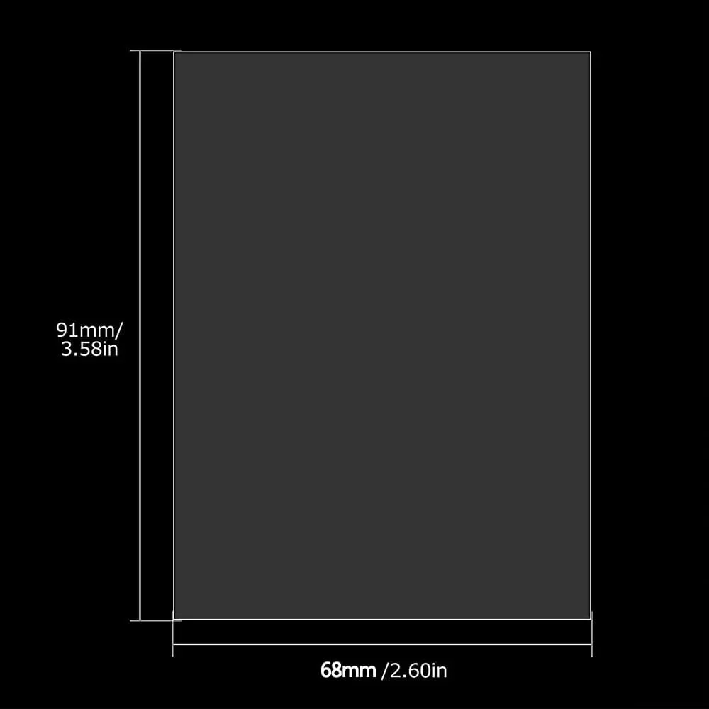 500 Counts Clear Soft Card Sleeves 2.5" x 3.5" Trading collect Sleeve Fit for Standard Baseball Sports MTG Pokemon Game Cards — image 3