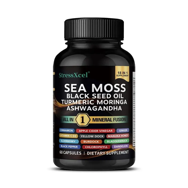 Sea Moss Supplement - Supports Thyroid Health Antioxidant Anti-aging Improve Immunity Detox Beauty Health — image 8