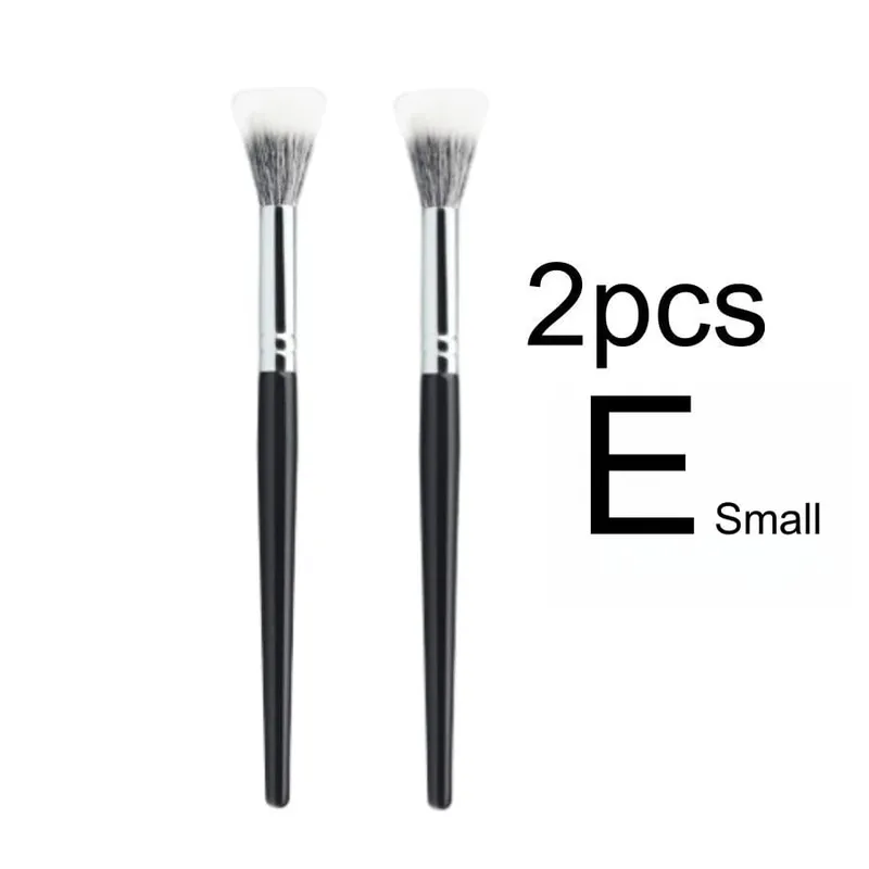 Stippling Highlight Makeup Brushes Blush Gedehår Multifunktionel Beauty Foundation Make Up Brush Tools — image 25