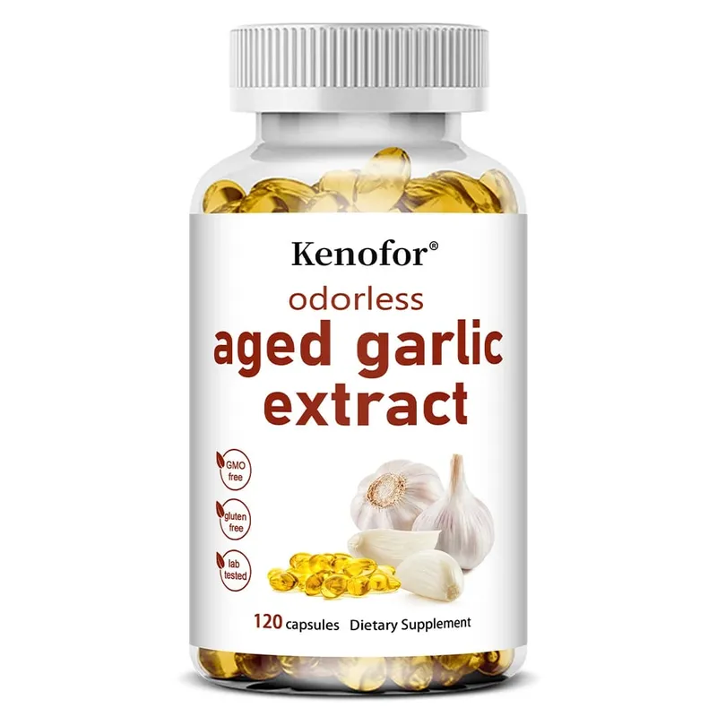 Aged Garlic Extract-odorless Supports Heart Health Supports Respiratory and Immune Health Cleansing and Detoxification