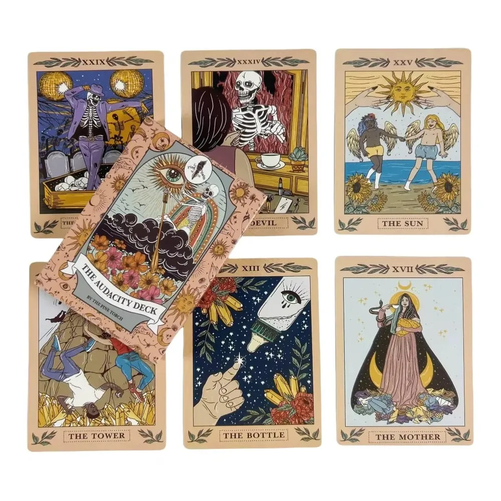 The Audacity Deck Audacity Oracle Cards A 37 English Tarot Divination Edition Deck Borad Games — image 2