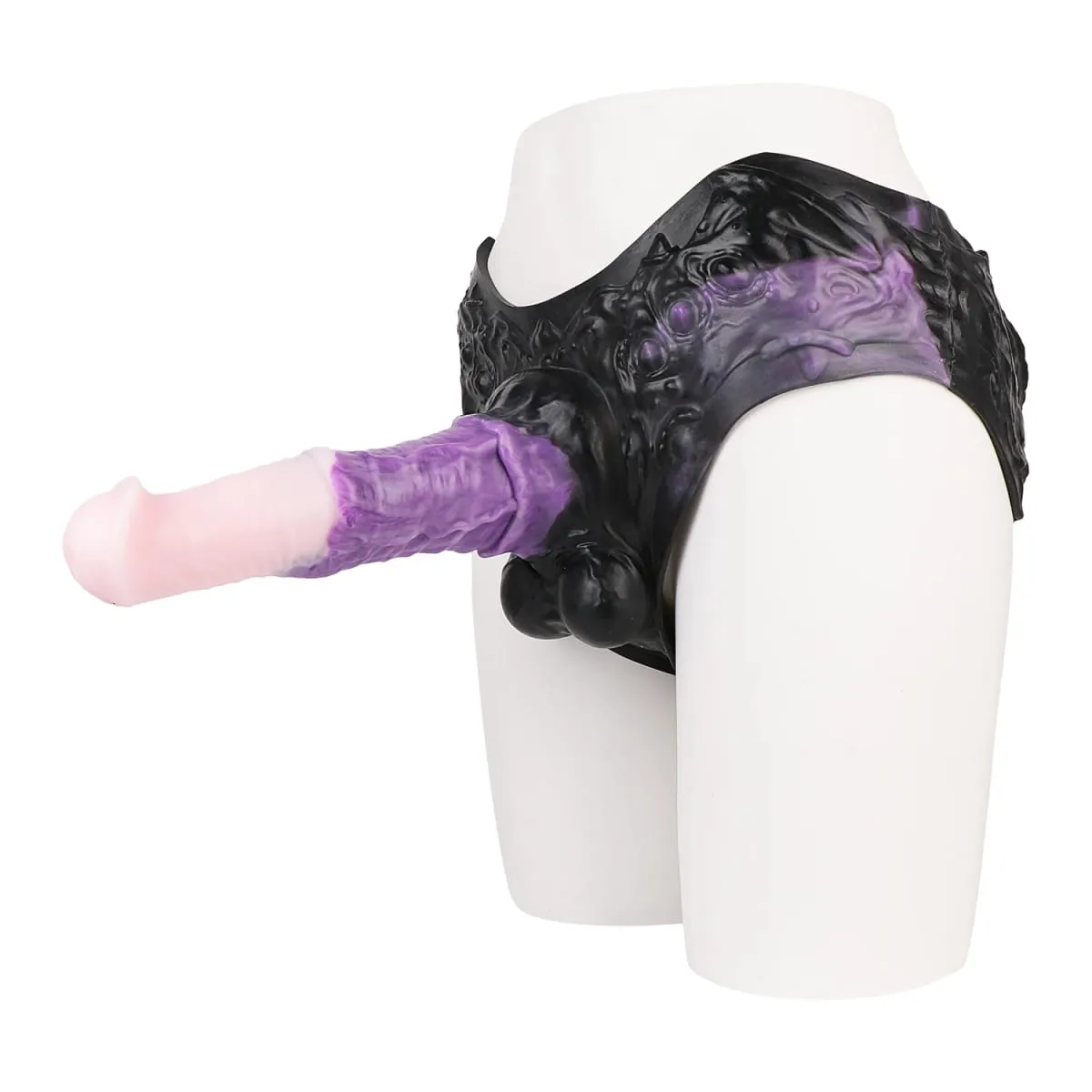 Strap On Long Horse Dildo Sheath Silicone Harness Dildo Panties Wearable Penis Sleeve Adult Sex Toy for Men Reusable Condom — image 3