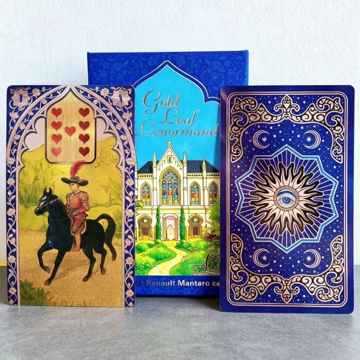 Kartu Oracle Rana George Lenormand 40 Buah Kartu PET Tahan Air 12*7Cm untuk Ramalan & Peramal — image 1