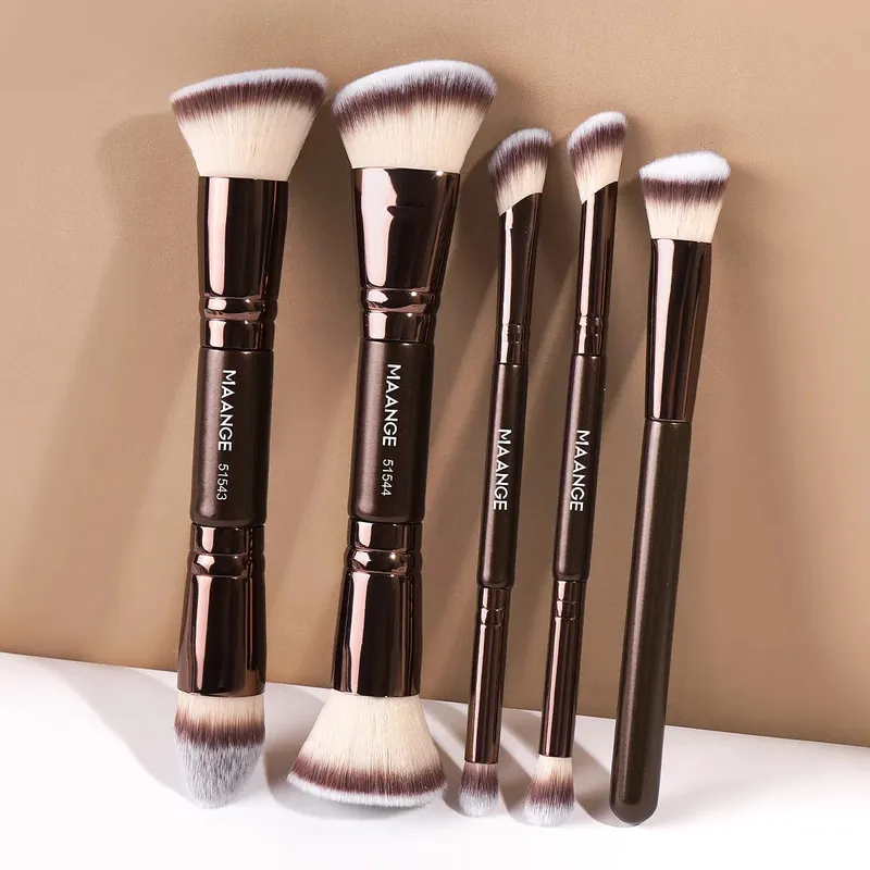 5pcs Makeup Brush Set Foundation Blush Concealer Eyeshadow Brushes Multi-Purpose Makeup Brush Kit Professional Brushes — image 1