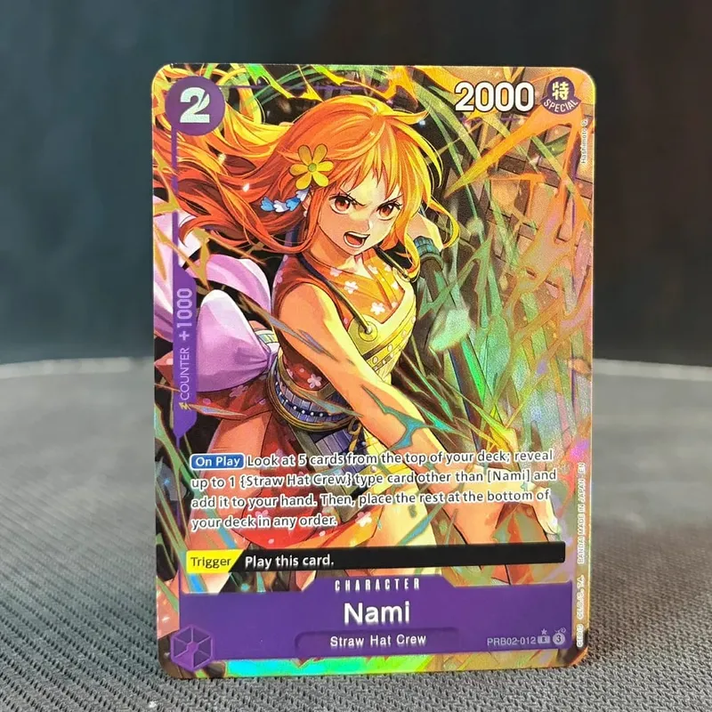 SP Gold Stamping Buggy Perona Mihawk Sabo Ace Luffy Zoro-juurou Sanji Newgate Nami Hancock Hiyori ONE PIECE Proxy Cards — image 20