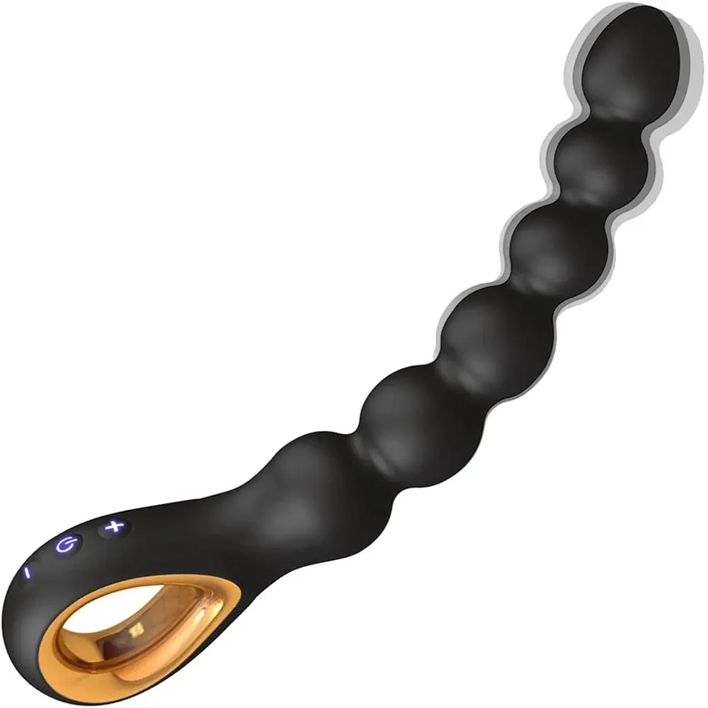Vibrating Anal Beads Anal Balls for Men Butt Plug Prostate Massager for Gay G-Spot Vagina Vibrator for Women Adult Goods Sex Toy — image 1
