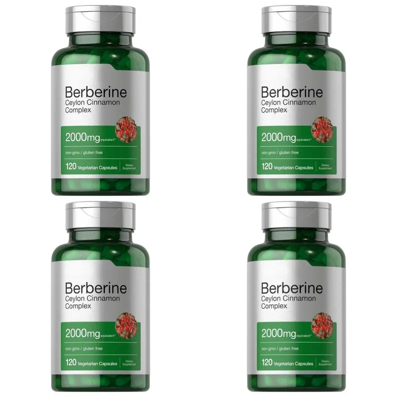 Berberine Ceylon Cinnamon Complex 2000mg Vegetarian Capsules Non-GMO Gluten Free Daily Wellness Supplement for Adults 120 Count — image 10