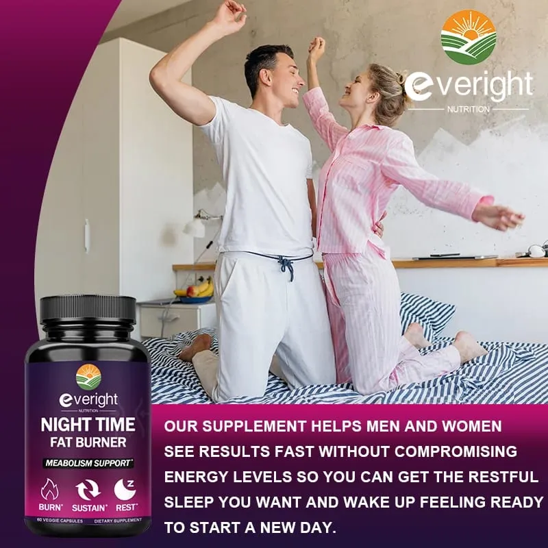 Nighttime Fat Burner & Appetite Suppressant - Thermogenic Metabolism Booster for Weight Loss and Immune Health — image 7