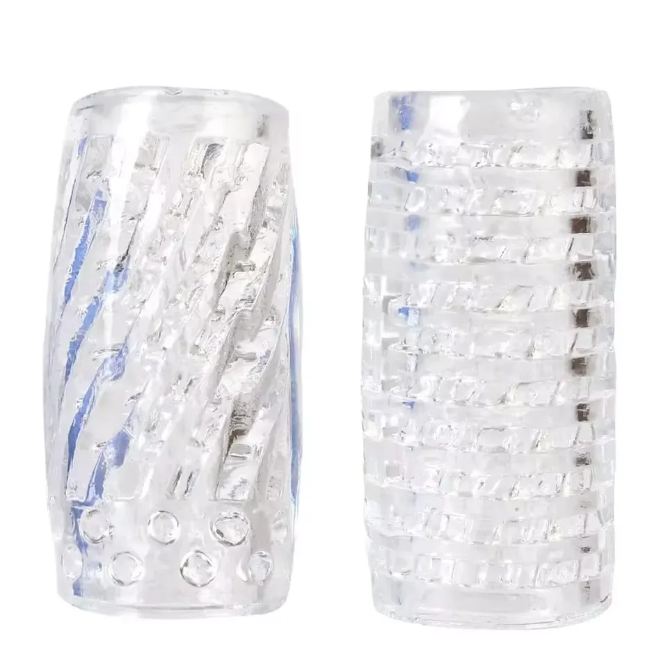 Transparent Masturbation for Men Pleasent Aircraft Cup Device Soft Pocket Vaginal Sleeve Training Adult Blowjob Sex Toy for Male — image 6