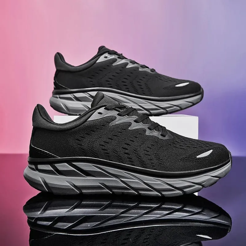 Leisure Running Shoe Breathable Summer Running Shoes Men's Lightweight Fitness Shoes Outdoor Men's Cushioned Sports Shoes — image 3