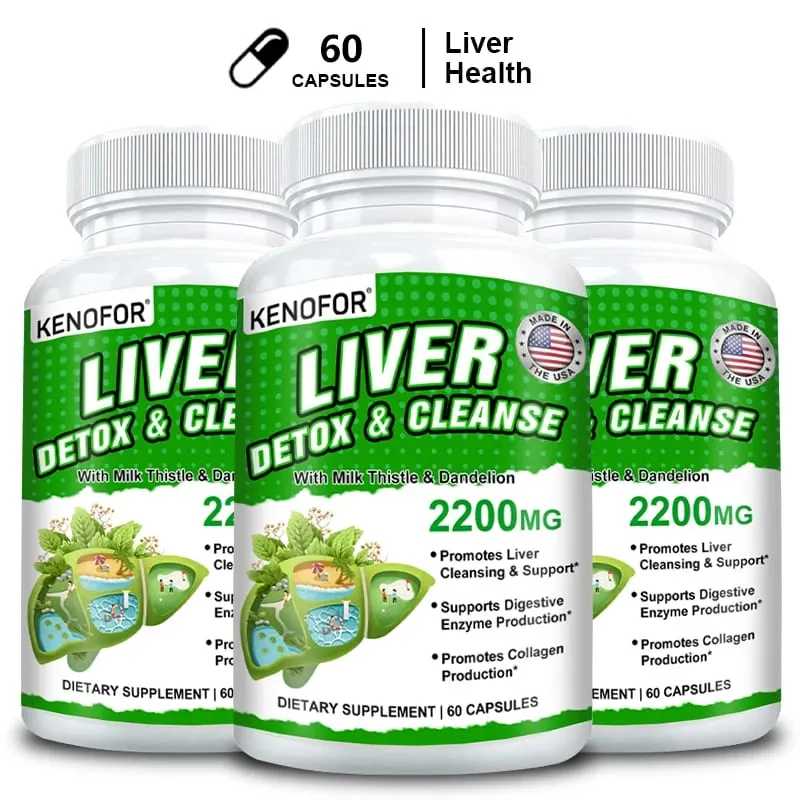 Milk Thistle with Dandelion Root-Silymarin-Antioxidant Liver & Kidney Health Support Supplement - Vegan Non-GMO Gluten Free — image 10
