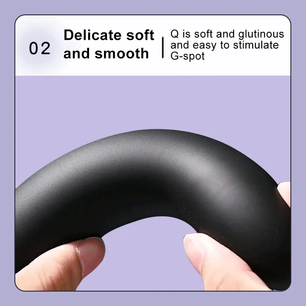 Flexible Liquid Silicone Dildo For Begginner Anal plug Prosate Massager G Spot Personal Massage Tool Suction Cup Female Sex Toy