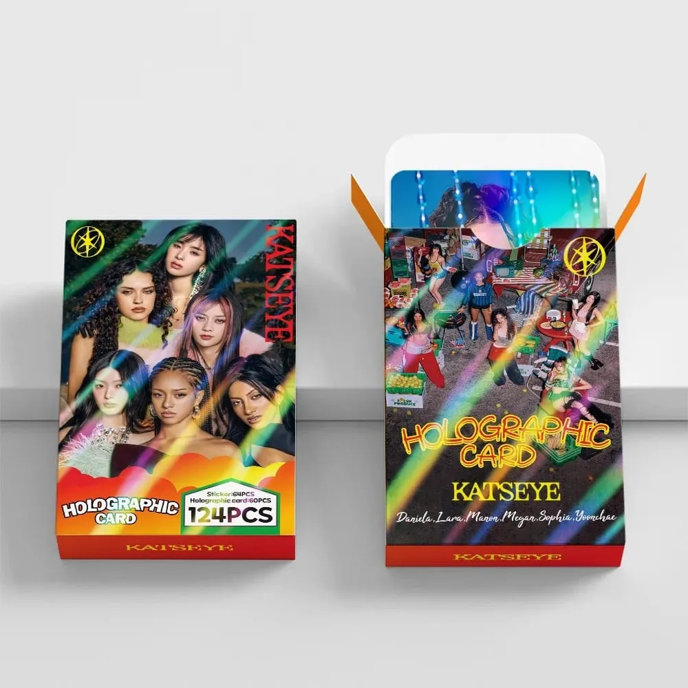 124PCS Korean Hot Idol MANON SOPHIA DANIELA LARA MEGAN YOONCHAE Self Made HD Lomo Cards Fans Collect Small Crds Fans Gifts — image 5